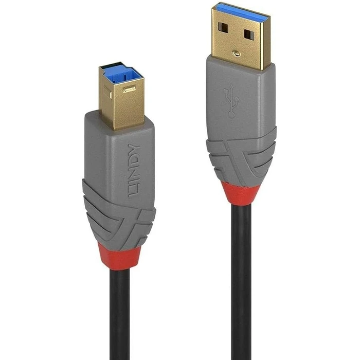 Καλώδιο USB Lindy Anthra Line - USB Type A to USB Type B - 1 m