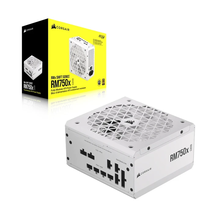Τροφοδοτικό 750W Corsair RMx Shift White 80+Gold FM ATX3