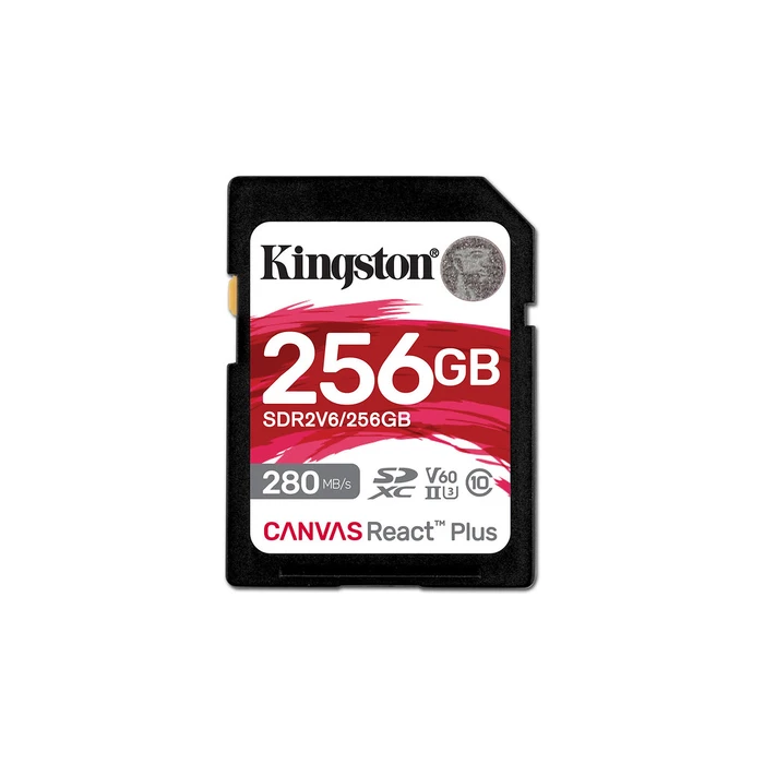 Κάρτα Μνήμης SDXC 256GB Kingston Canvas React Plus - flash memory card - - UHS-II