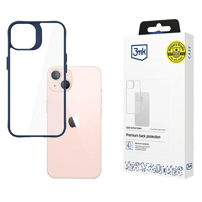 3MK Satin Armor Case+ Apple iPhone 15 blue