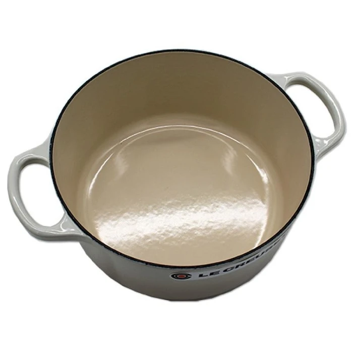 Κατσαρόλα Le Creuset Signature Roaster round 22cm Meringue creme (21177227164430)
