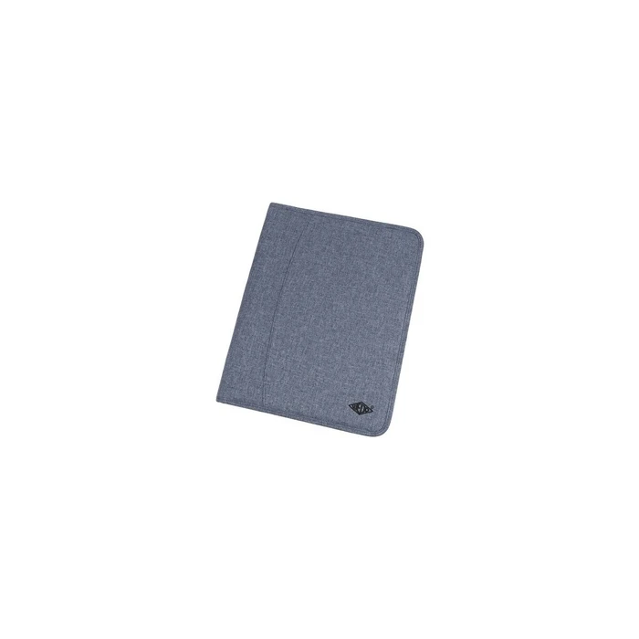WEDO A4 Denim Zipped Writing Pad (Schreibmappe), Blue