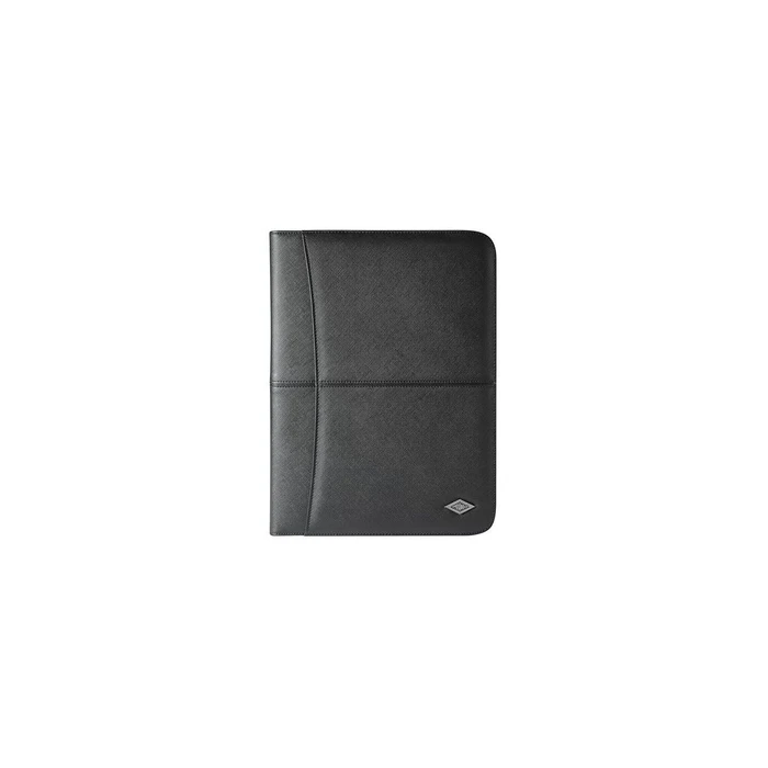 WEDO Accento A4 Conference Folder (Padfolio) with Notepad, Black