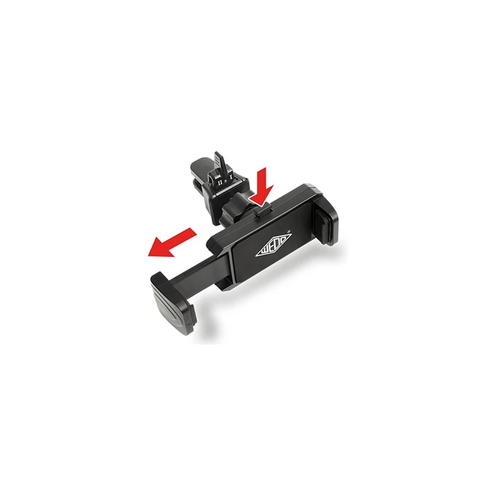 WEDO Clip-it βάση κινητού για αυτοκίνητο με σφιγκτήρα, μαύρο