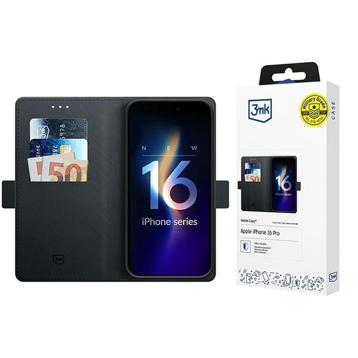 3MK Wallet Case Apple iPhone 16