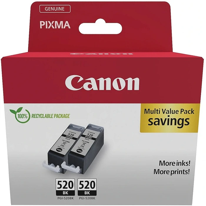 Μελάνι Canon PGI-550XL BK TWIN SEC