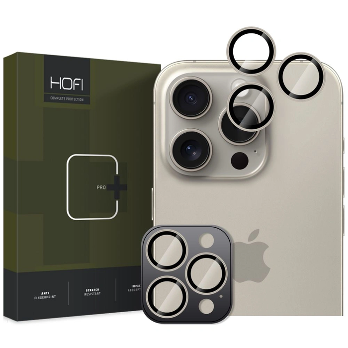 Hofi Camring Pro+ Apple iPhone 15 Pro / 15 Pro Max / 16 Pro / 16 Pro Max / 17 Pro / 17 Pro Max Natural Titanium