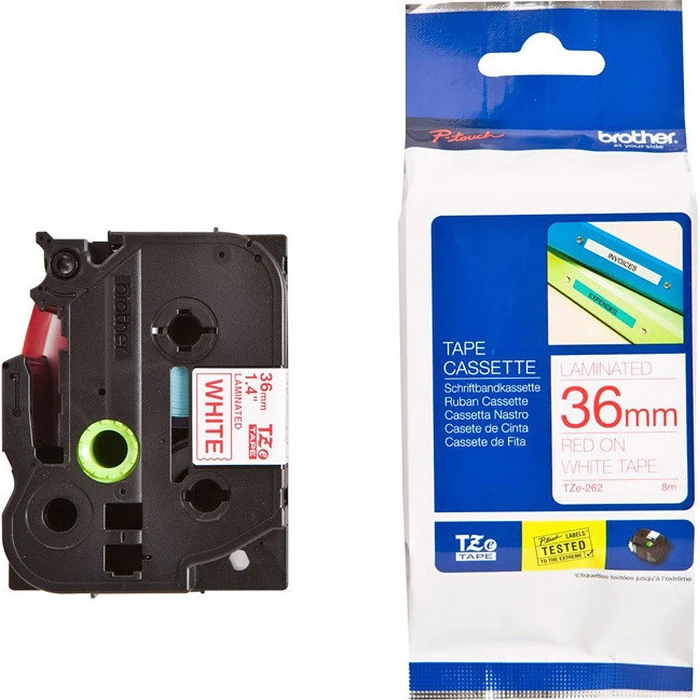 Ταινία Ετικετογράφου Brother ZE-262 LAMINATED TAPE