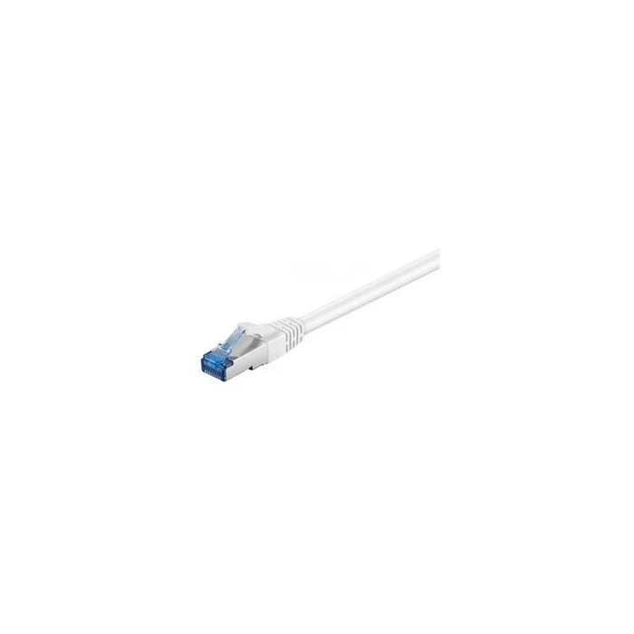 Καλώδιο Δικτύου M-CAB CAT6A SFTP RJ45 0.5M White LSZH