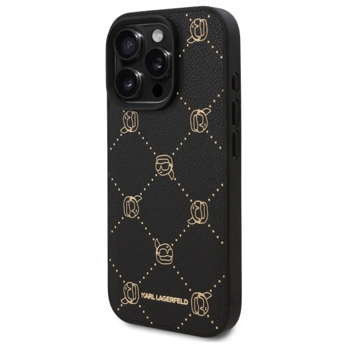 Karl Lagerfeld KLHMP16XPGKHPHK Apple iPhone 16 Pro Max MagSafe Karl Head black