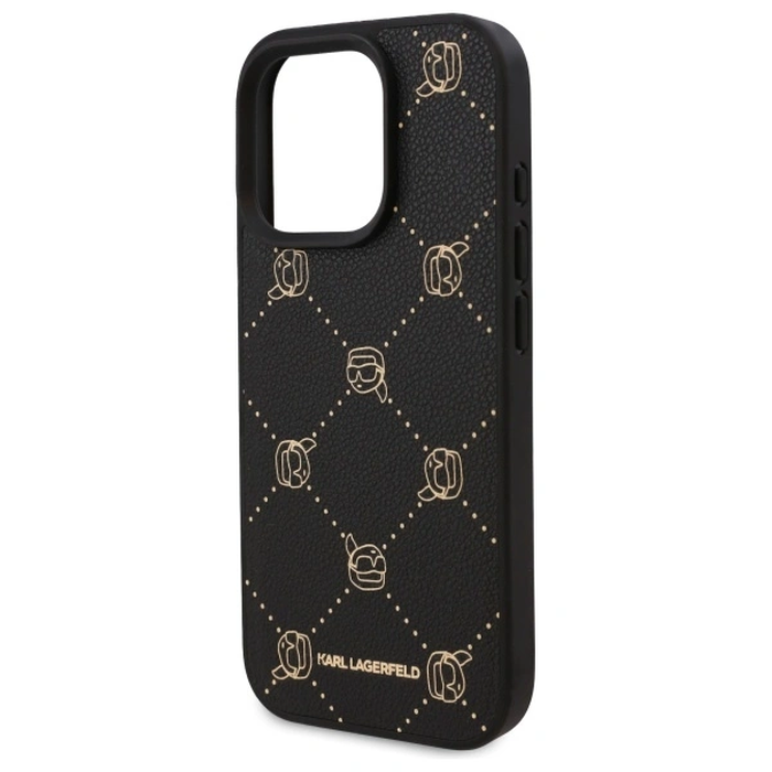 Karl Lagerfeld KLHMP16XPGKHPHK Apple iPhone 16 Pro Max MagSafe Karl Head black