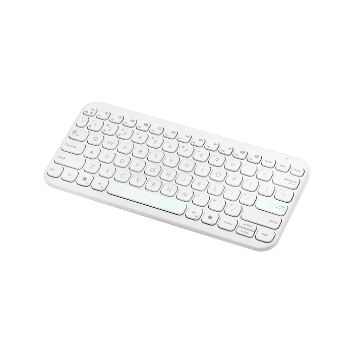 ASUS KW100 Marshmallow Keyboard - White (Iridescent White)