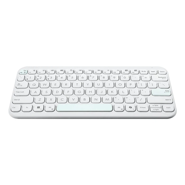 ASUS KW100 Marshmallow Keyboard - White (Iridescent White)