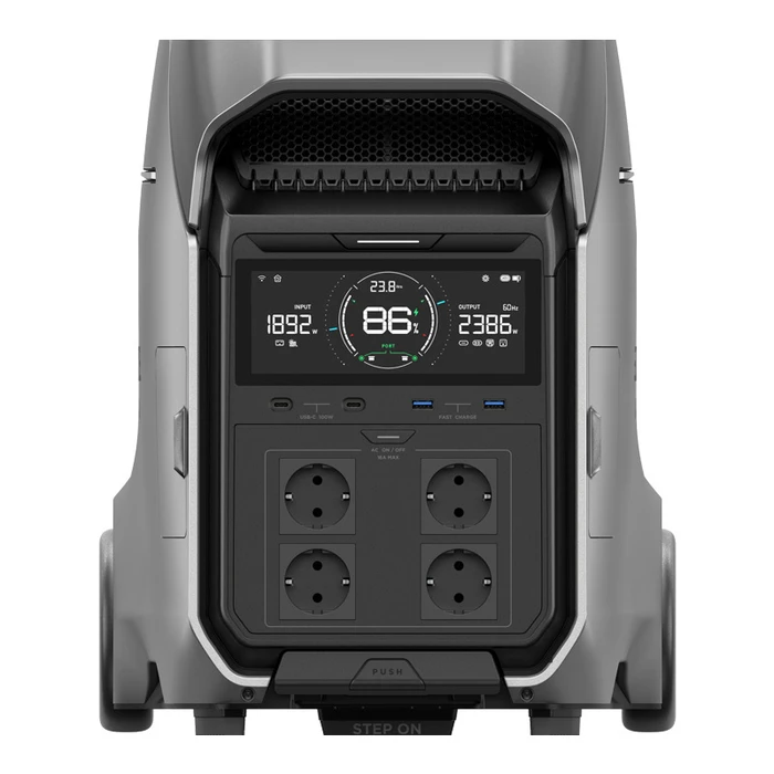 Bundle: Power station EcoFlow Delta Pro 3 + portable solar panel 400W