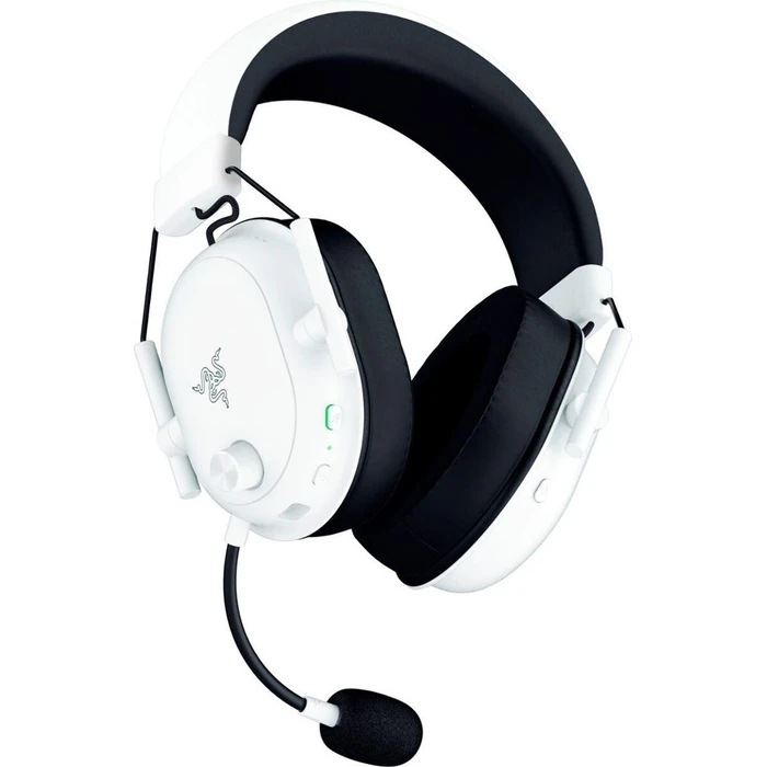 Gaming Headset Razer Blackshark V2 HYPERSPEED White - Wireless Gaming - Lightweight - 2.4Ghz / BT / USB
