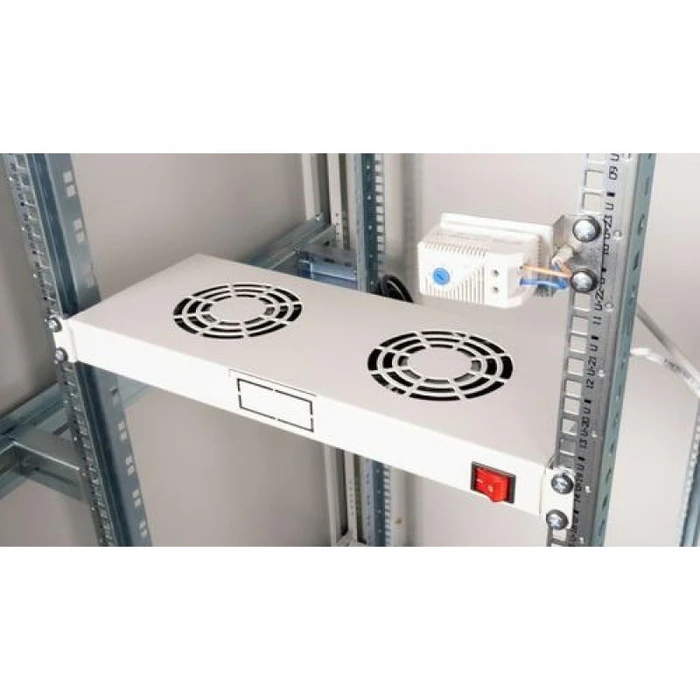Αξεσουάρ για Καμπίνες Rack Equip fan module 19" for server cabinets, 4xfans RAL7035