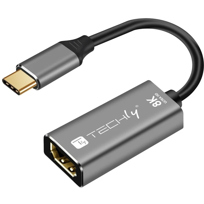 Αντάπτορας USB Techly USB-C to HDMI 2.1 0.15m