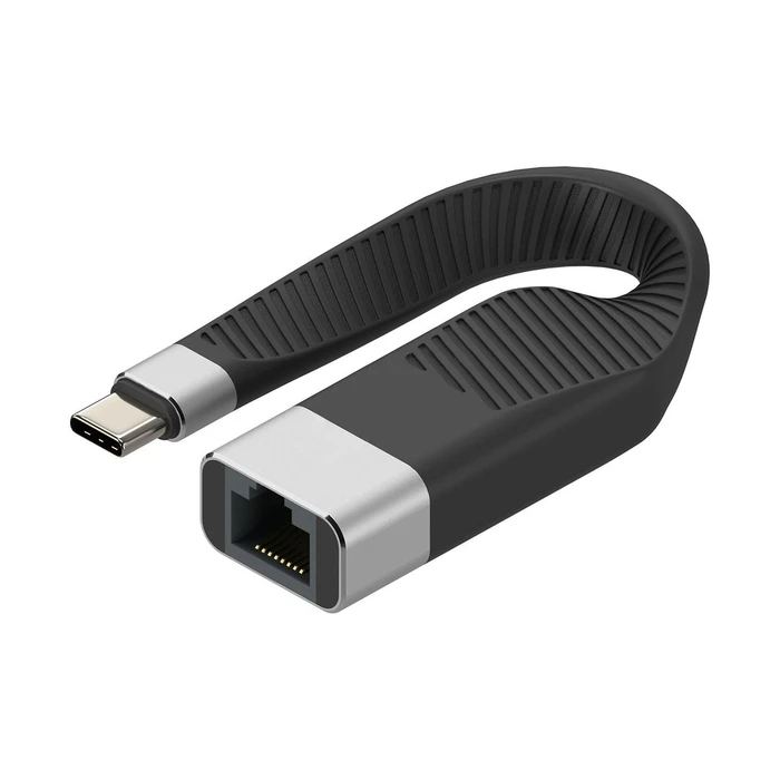 Κάρτα Δικτύου USB Techly Flexibler Type-C to RJ45