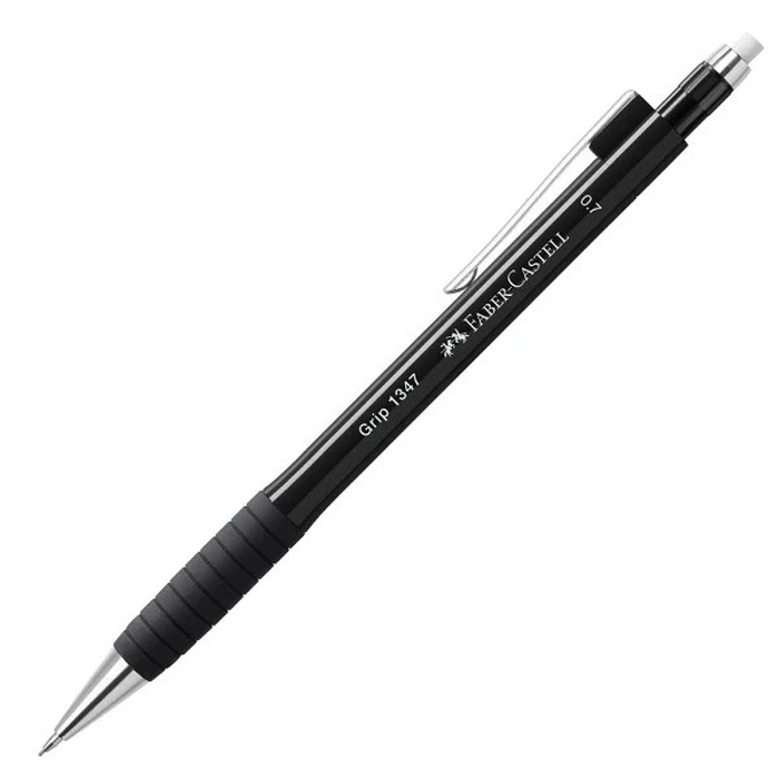 Μηχανικό Μολύβι Faber-Castell Grip 1347 0,7 mm Black