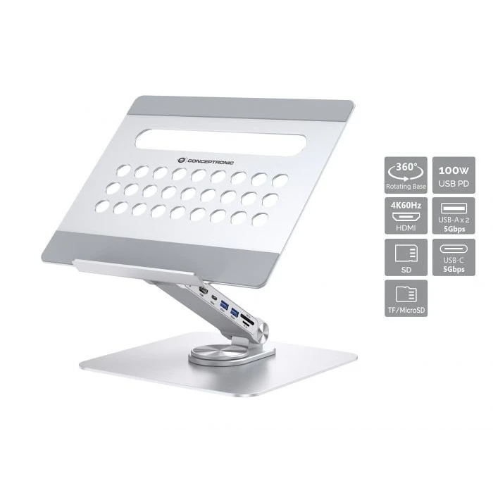 Docking Laptop Conceptronic Tablet Holder inkl 7-in-1 si