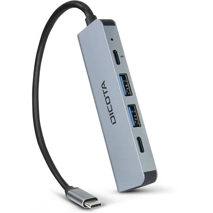 Docking Station Dicota USB-C 5-in-1 Video Hub 4K PD 100W silver