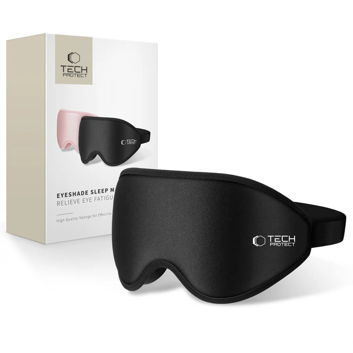 Tech-Protect Eyeshade Sleep Mask Matte Black