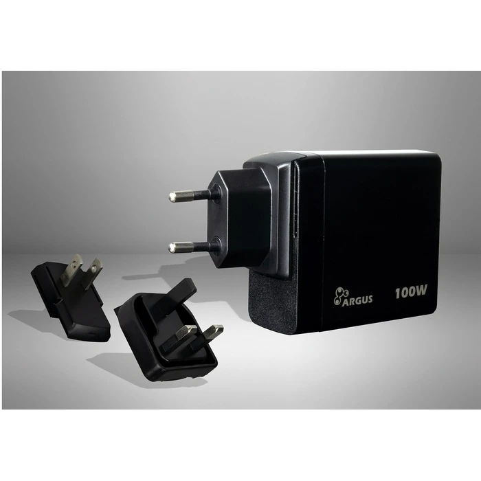 Φορτιστής Πρίζας Inter-Tech PD-Charger USB C,PSU PD-3100, PD 100W, Black