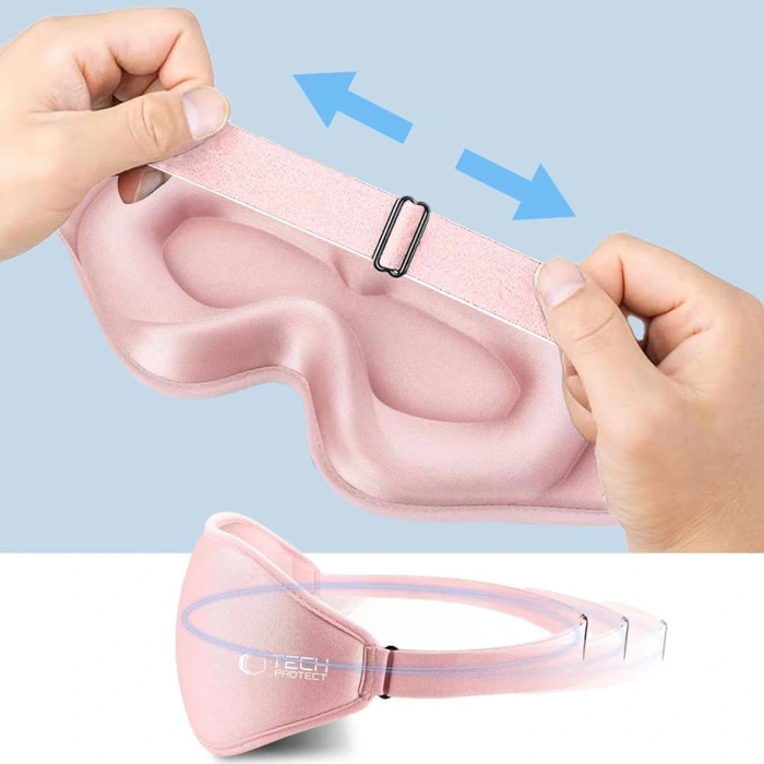 Tech-Protect Eyeshade Sleep Mask Baby Pink