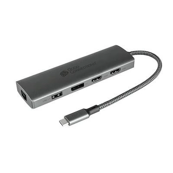 Docking Station Good Connections USB-C-Hub (10-Port) anthracite