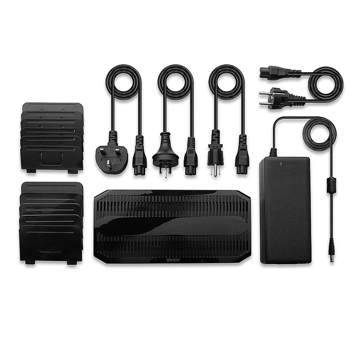 Φορτιστής Πρίζας Lindy 120W 10 Port USB-charging station for 10 Tablets/Smartphone