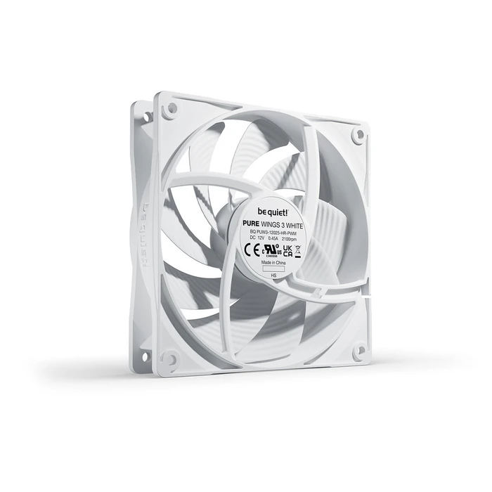 Case Fan Be quiet 120*120*25 Pure Wings 3 White PWM highspeed