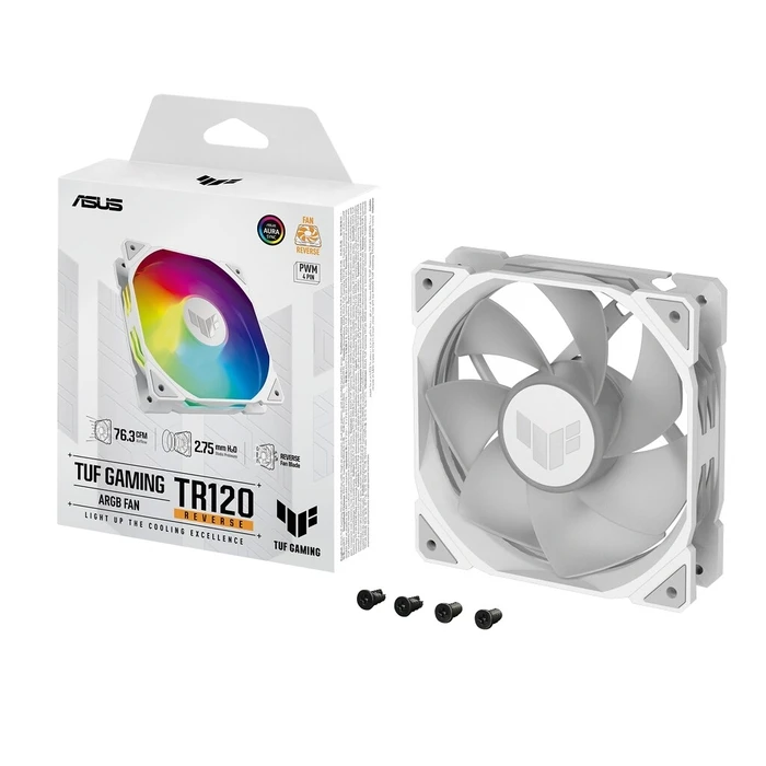 Case Fan Asus TUF GAMING TR120 ARGB REV WHT
