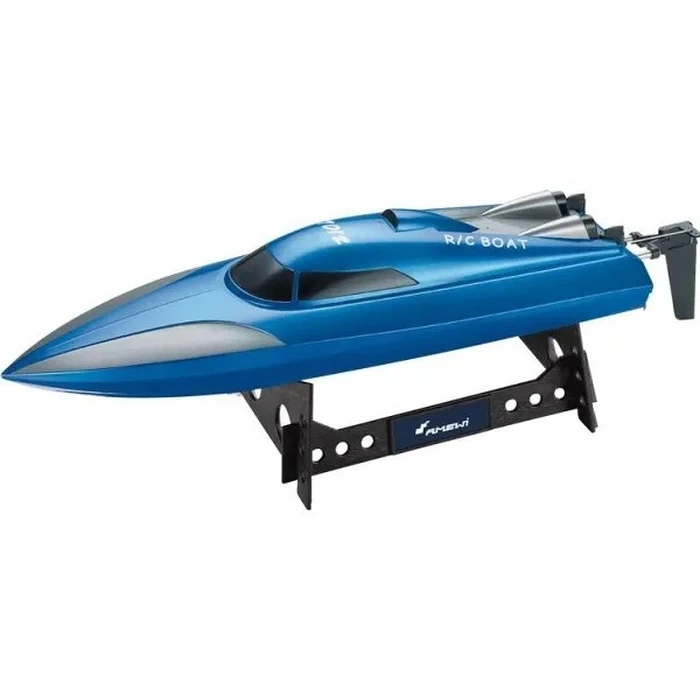 Τηλεκατευθυνόμενο Amewi RC Boat 7012 Speedboot Li-Ion Battery 1100mAh Blue/14+