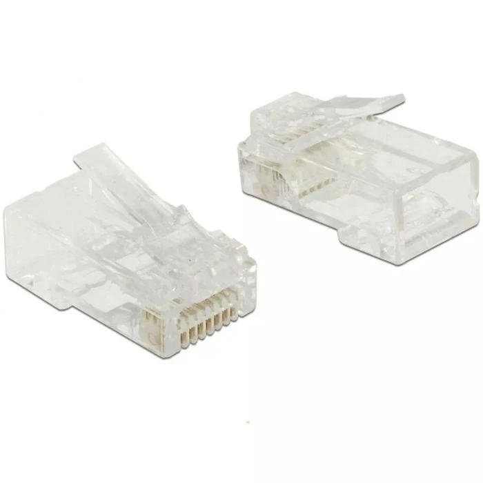 Βύσματα Δικτύου Delock Crimp&Cut RJ45 St Cat5e UTP 20Stk