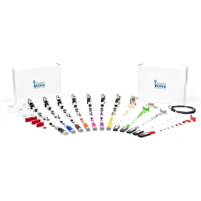 Κλειδαριά Θυρών Smartkeeper Basic "LAN Cable" Lock dark Blue 5 pcs.+Key