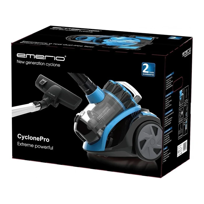 Ηλεκτρική Σκούπα Emerio Cyclone, suction power 150W, HEPA Filter