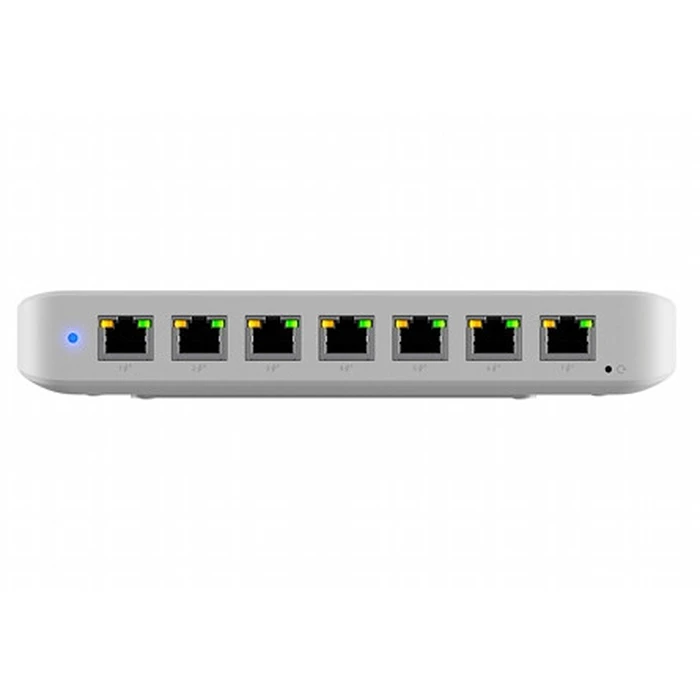 Network Switch Ubiquiti UniFi 8-Port GbE PoE+ powered by GbE++ input 210W