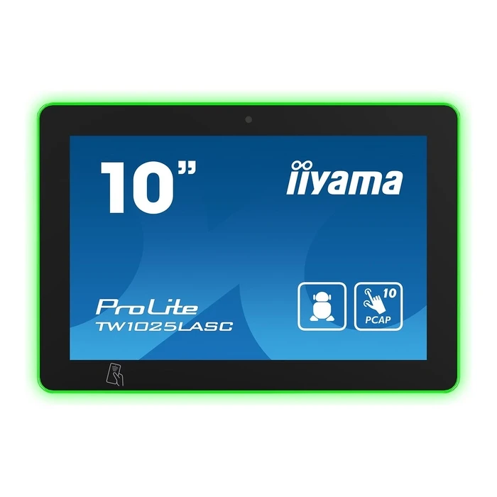 Monitor 10,1" Iiyama 25.5cm TW1025LASC-B1PNR 16:10 M-Touch IPS RGB retail