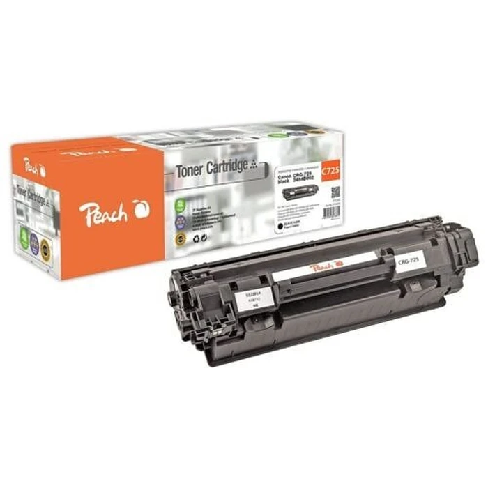 Toner Συμβατό Peach Canon 3484B002, CRG-725 black remanufactured