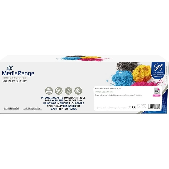 Toner Συμβατό MediaRange HP for CF533A/205A with Chip magenta