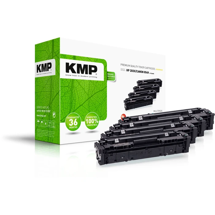 Toner Συμβατό KMP HP HP203X CF540X Multipack H-T246MX remanufactured