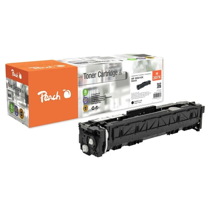 Toner Συμβατό Peach HP207X, bk, PEA, W2210X, Modul