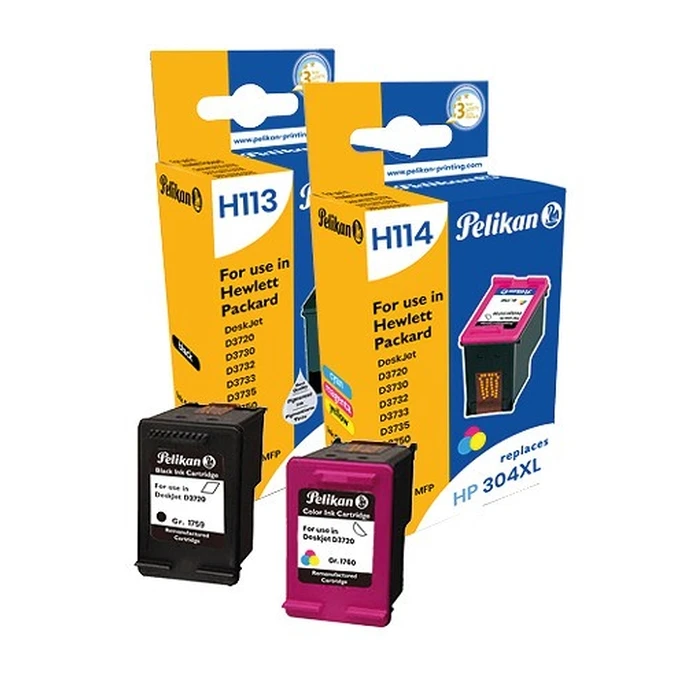 Μελάνι Συμβατό Pelikan HP 304XL Multi-Pack B/C/M/Y