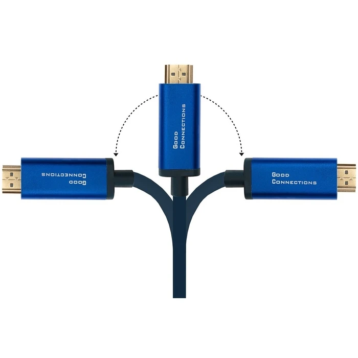 Καλώδιο HDMI Good Connections SmaFLEX USB-C to HDMI Blue 1,5m
