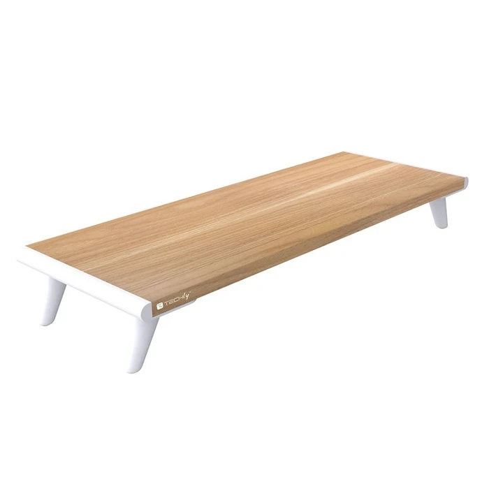 Βάση Monitor Techly Riser, Natural Wood