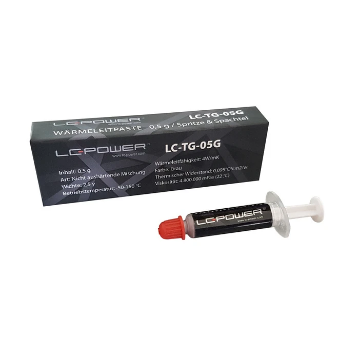 Θερμαγώγιμη Πάστα LC-Power LC-TG-05G (0,5 gr.)