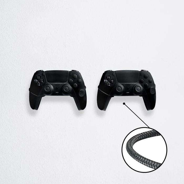Βάση FloatingGrip wall mount Controller PS3-PS5 Black