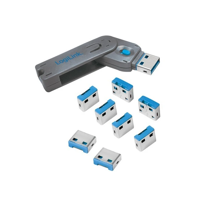 Αξεσουάρ Δικτύου Logilink - USB port blocker