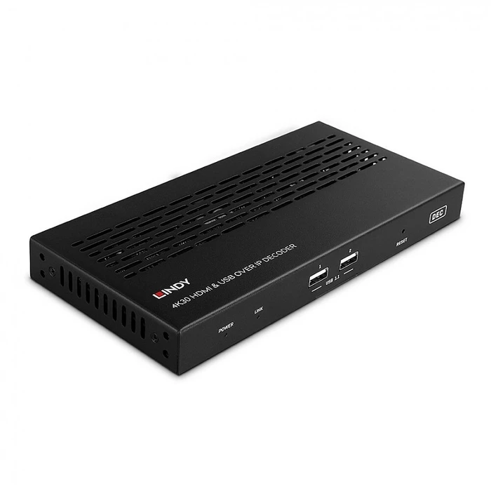 Hdmi Controller Lindy 4K30 HDMI & USB over IP Decoder