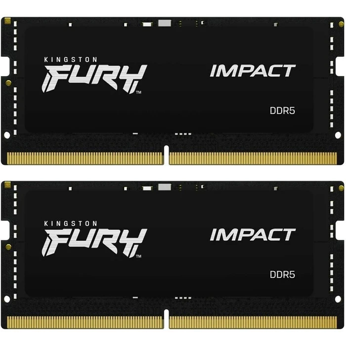 Μνήμη RAM Φορητού DDR5 32GB Kingston FURY Impact - (2 x 16GB Kit) - 6400 SO-DIMM CL38